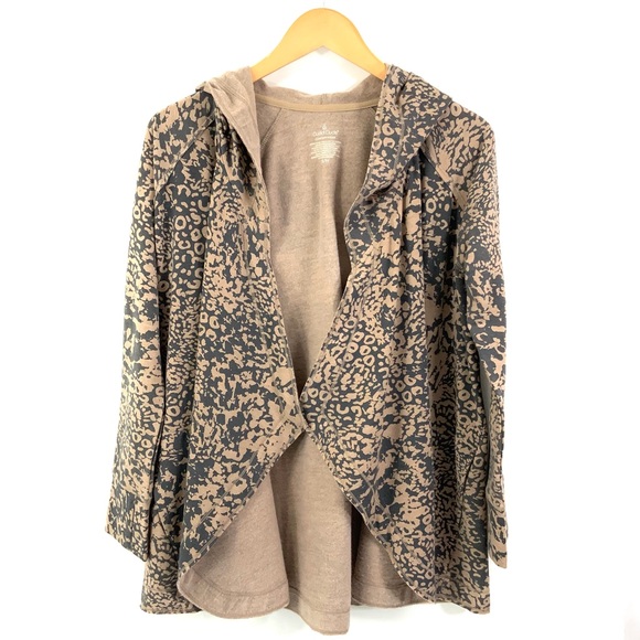 CUDDL DUDS Long Sleeve Open Front Hoodie Sweatshirt Cardigan E20 - Picture 2 of 10